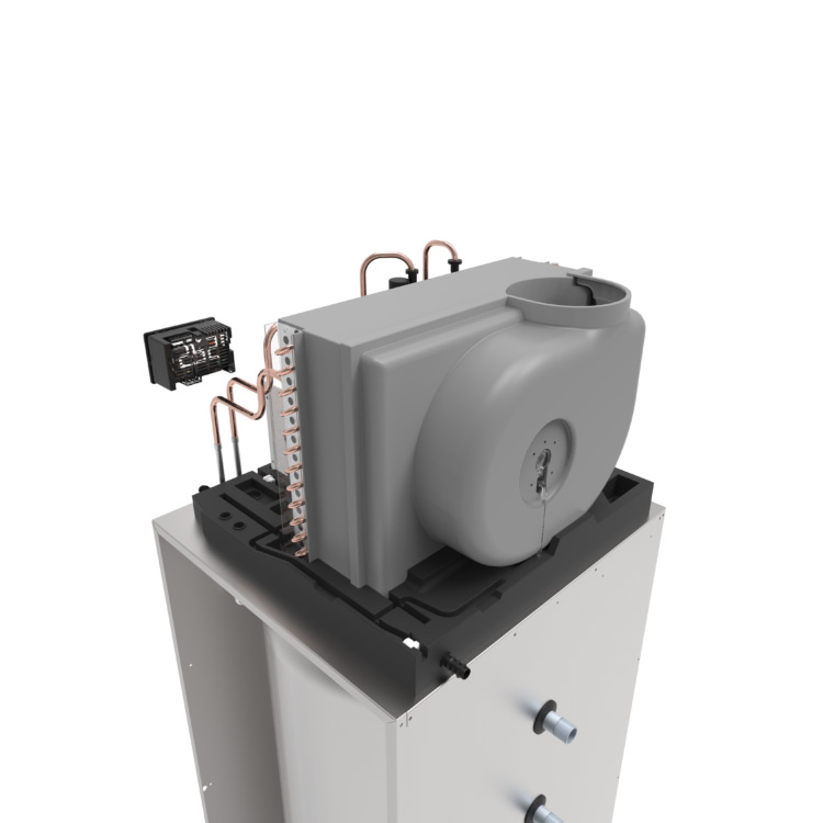 Värmepumpsberedare Indol EcoHeat 160FW4R2 Wifi-Ansluten 160L