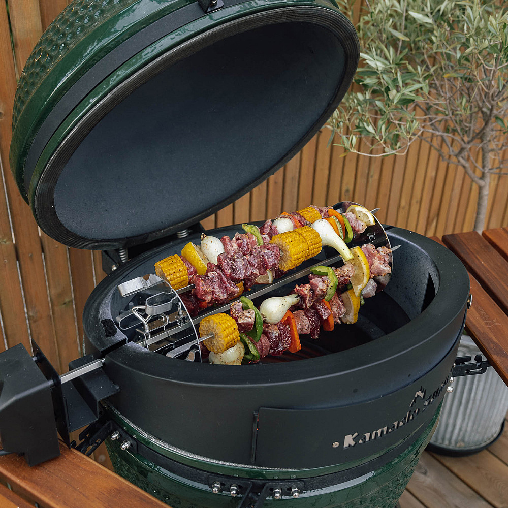 Grilltillbehör Kamado Sumo Grillmästarens Rotisserie & Pizzaugn Midi
