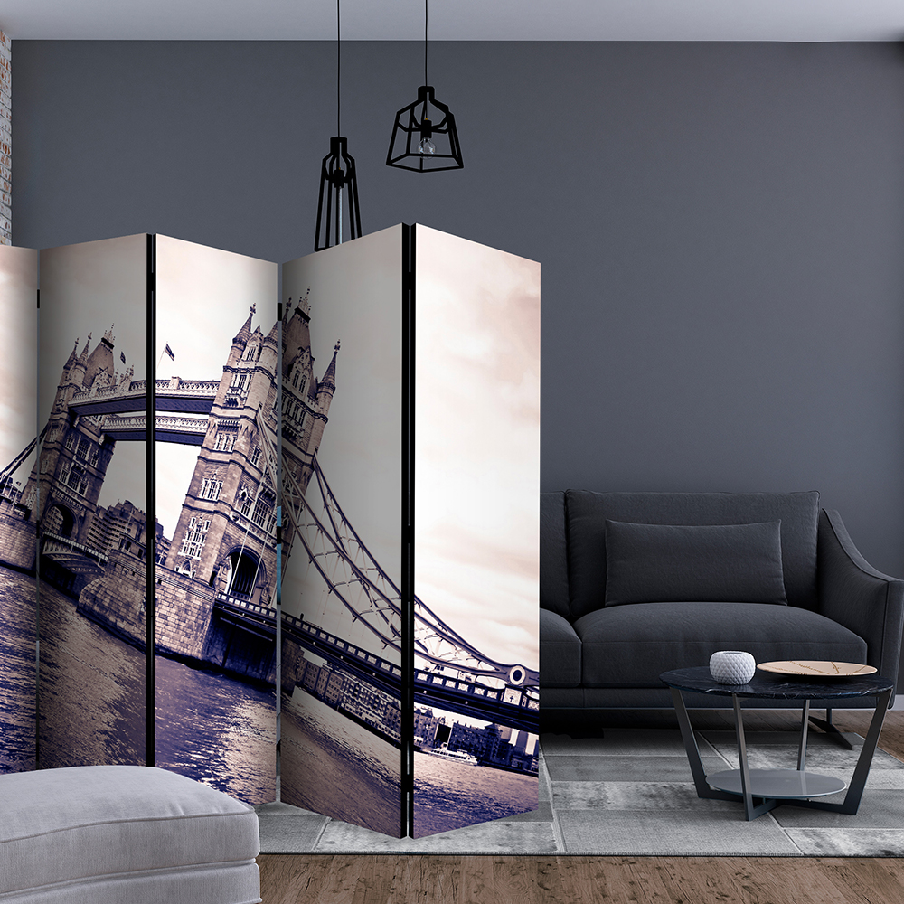 Rumsavdelare Skärmvägg Arkiio Tower Bridge II 225x172 cm
