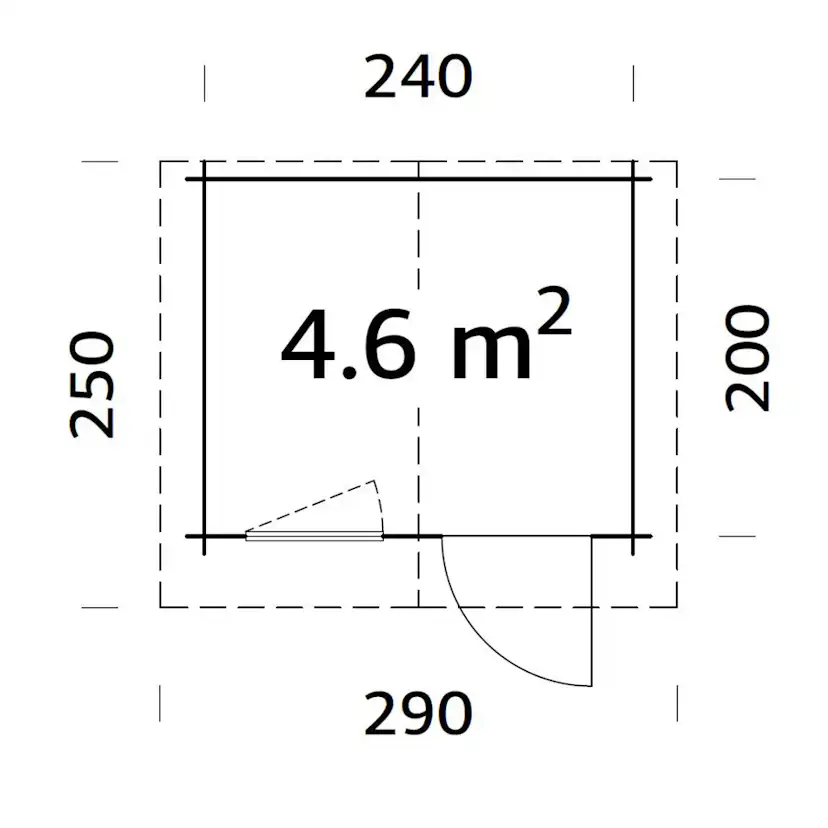 Stuga Palmako Emma 4,8