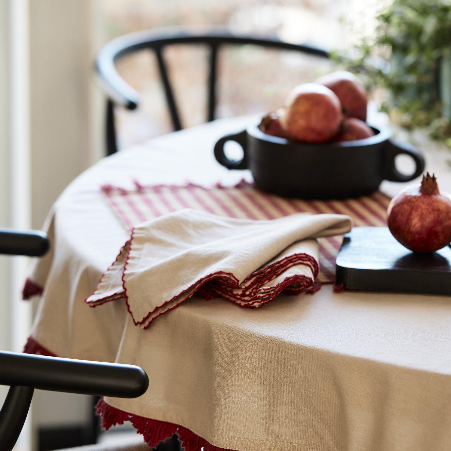 Bordsduk Svanefors Stine Rund