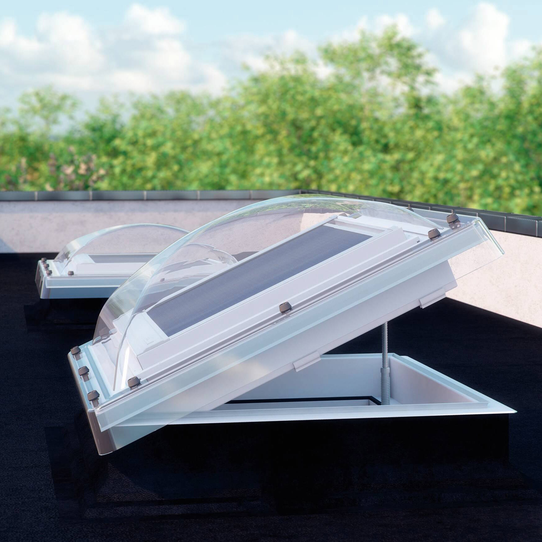 Takfönster Fakro Öppningsbart DMC-C P2 Kupol Lagerfört