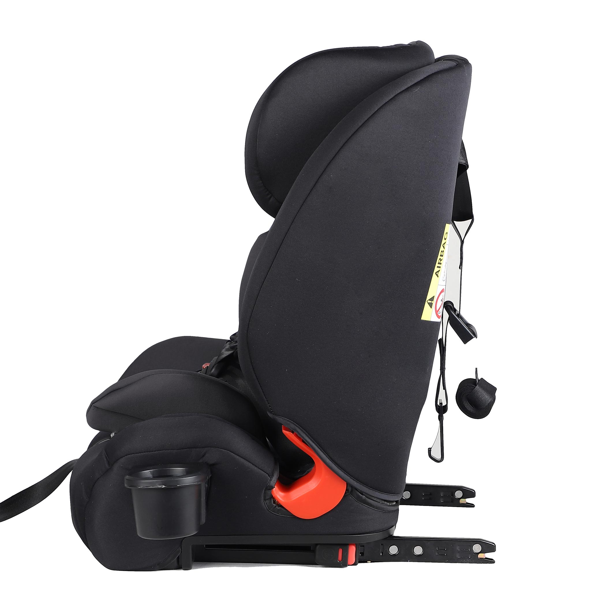 Bilbarnstol Kikid ISOFIX 9-36 kg Black Edition
