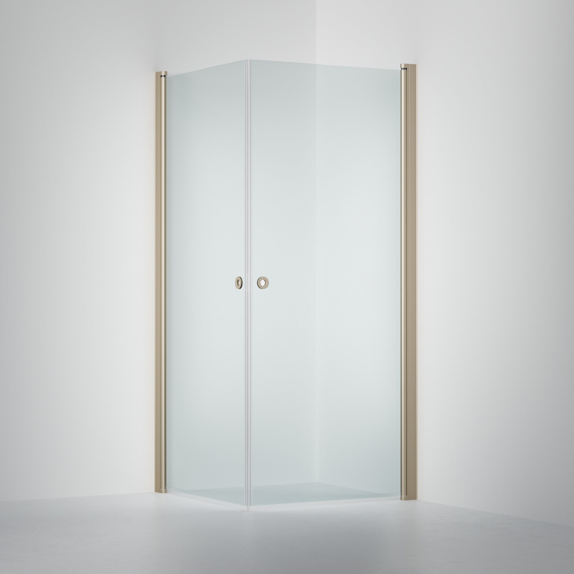 Duschvägg Linc Angel 900x900 mm, Klarglas SafeTech, Stone