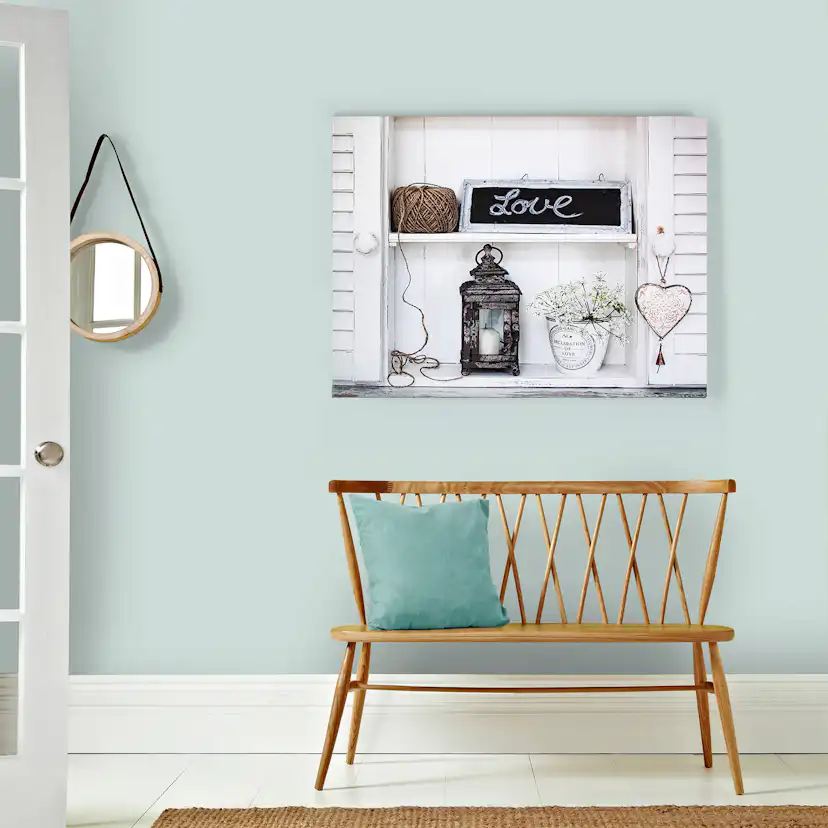 Canvastavlor Art for the Home Love 100x75 cm