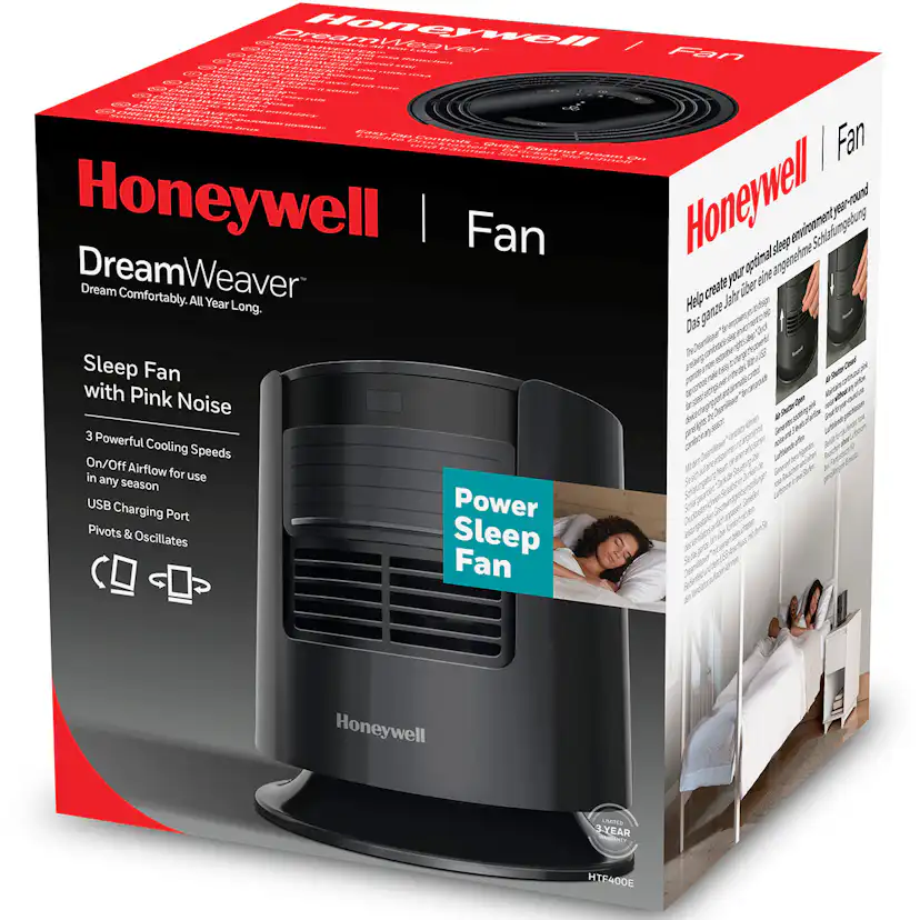 Bordsfläkt Honeywell Sleep Fan HTF400E4