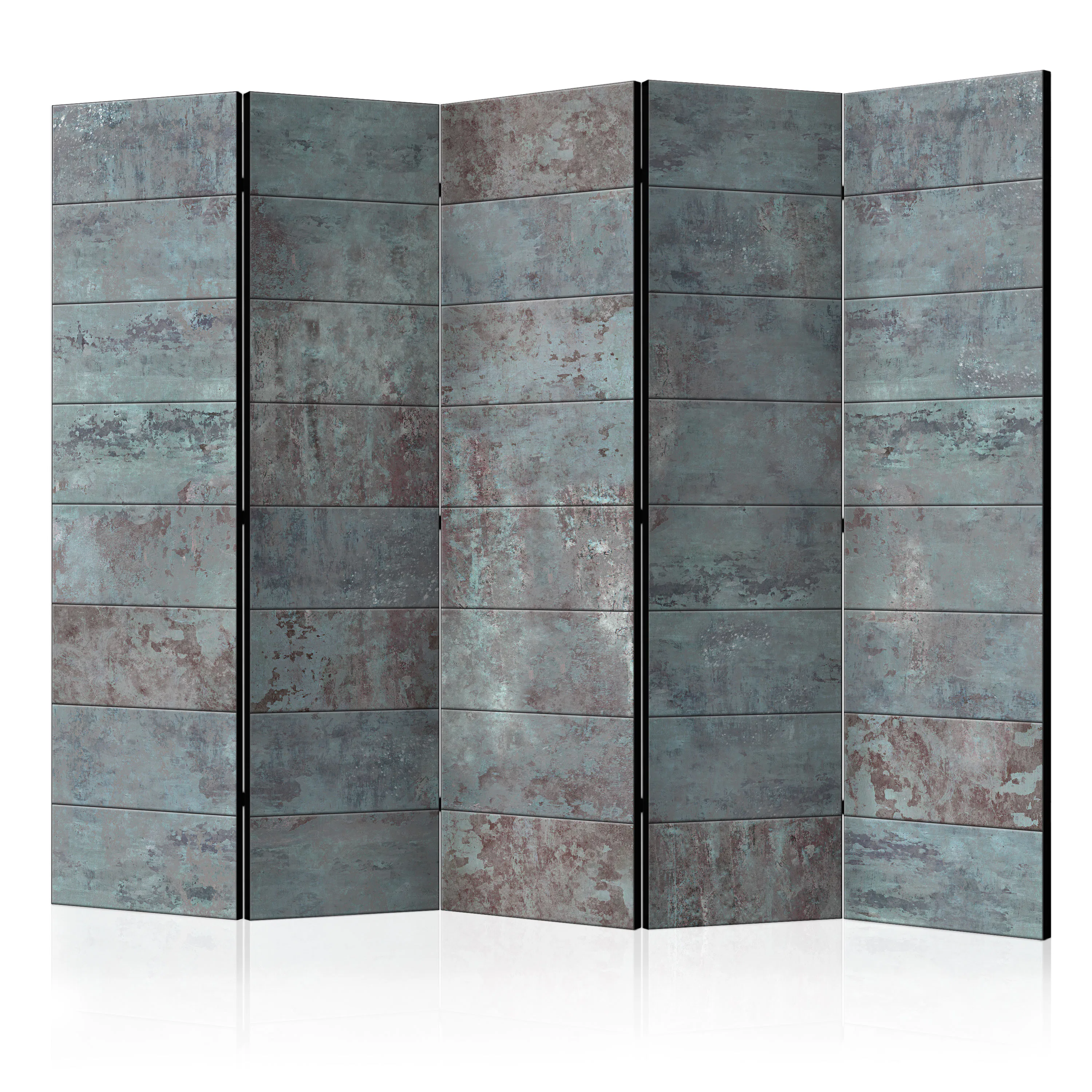 Rumsavdelare Skärmvägg Arkiio Turquoise Concrete II 225x172 cm