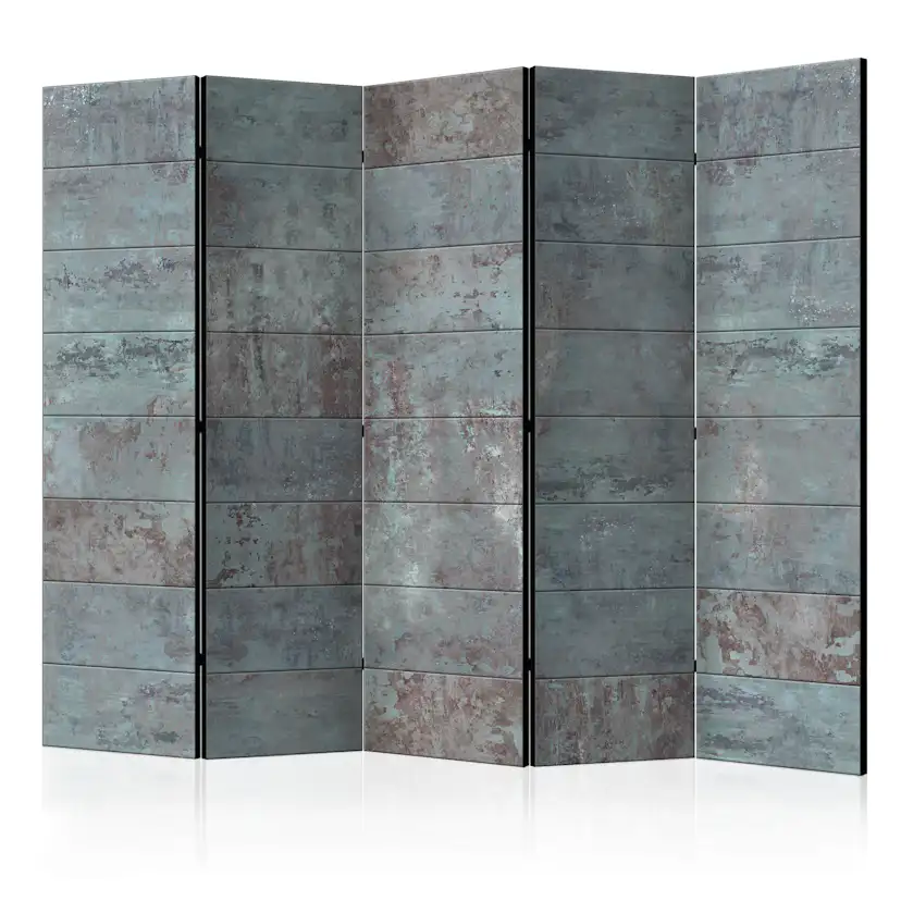 Rumsavdelare Skärmvägg Arkiio Turquoise Concrete II 225x172 cm