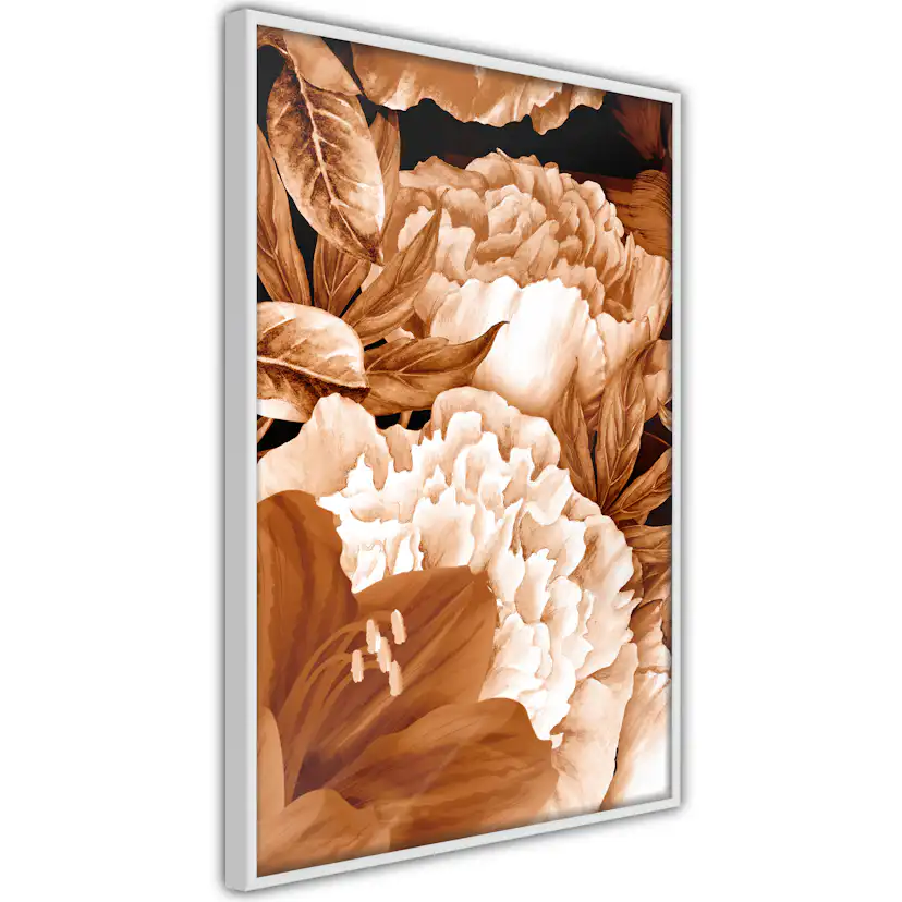 Poster Artgeist Affisch Lilies and Peonies