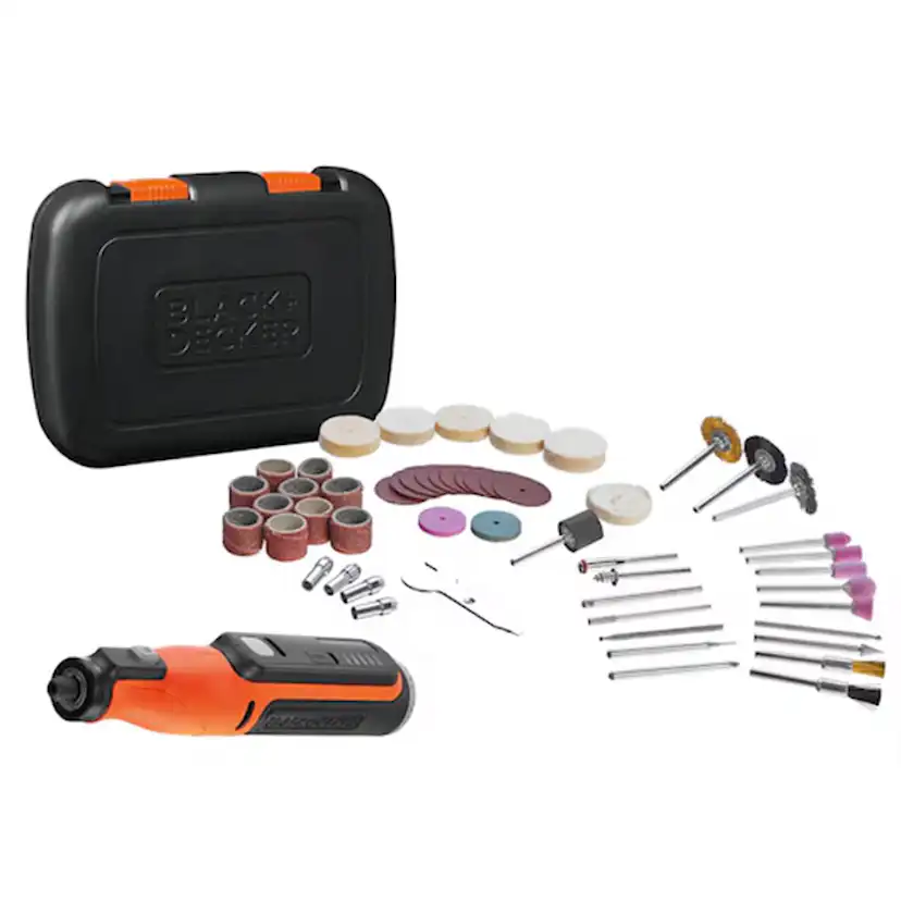 Multimaskin Black & Decker BCRT8IK 7 2V M 52 Tillb Kitbox