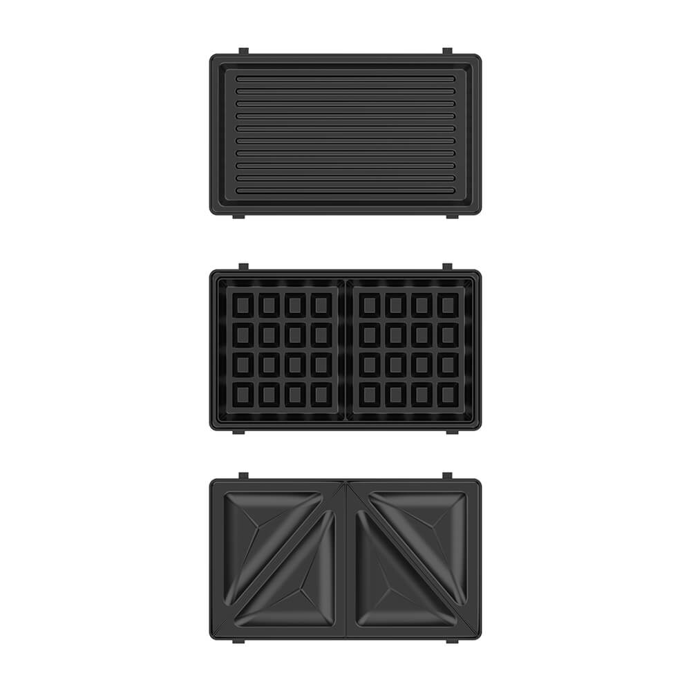 Smörgåsgrill Black+Decker Sandwich Waffle