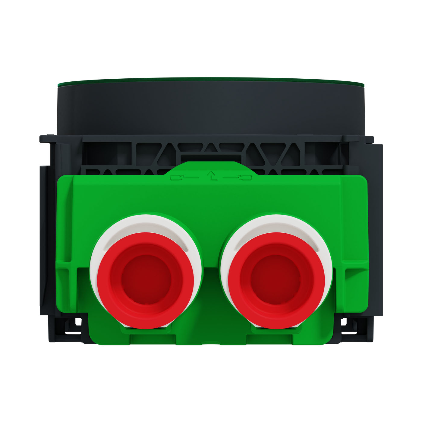 Apparatdosa Schneider Electric Multifix med lock för enkel-/dubbelgips 12-27mm