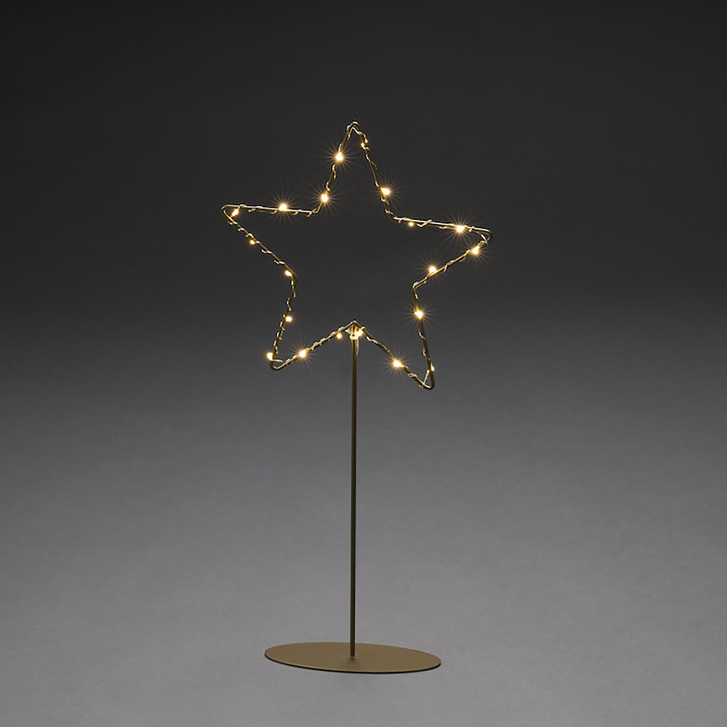 Adventsstjärna Gnosjö Konstsmide 20L LED Metall