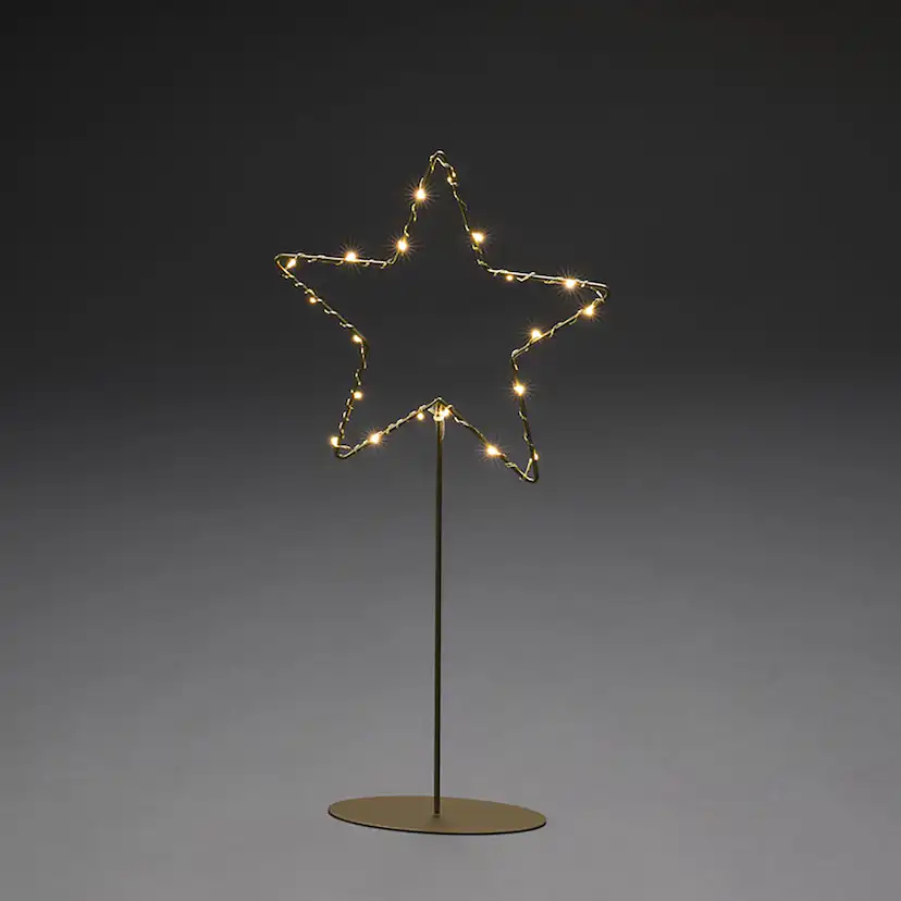 Adventsstjärna Gnosjö Konstsmide 20L LED Metall