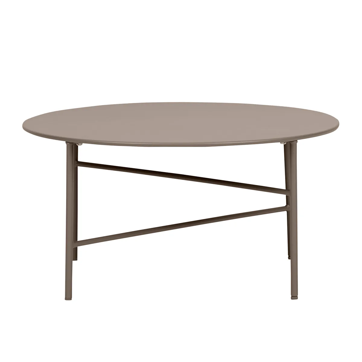 BORD Ø70H35CM Brun