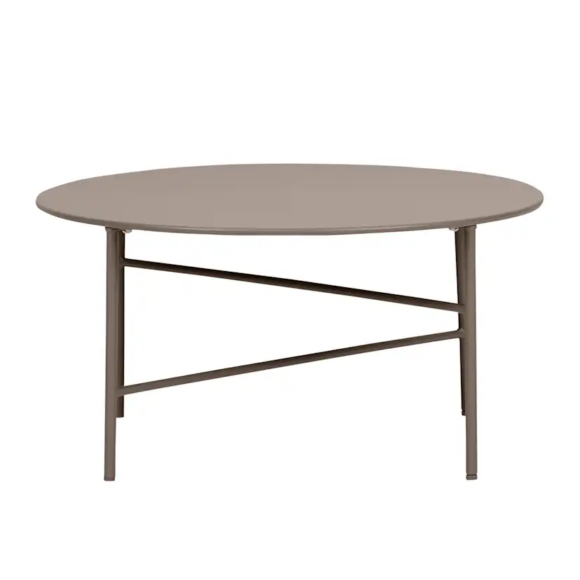 BORD Ø70H35CM Brun