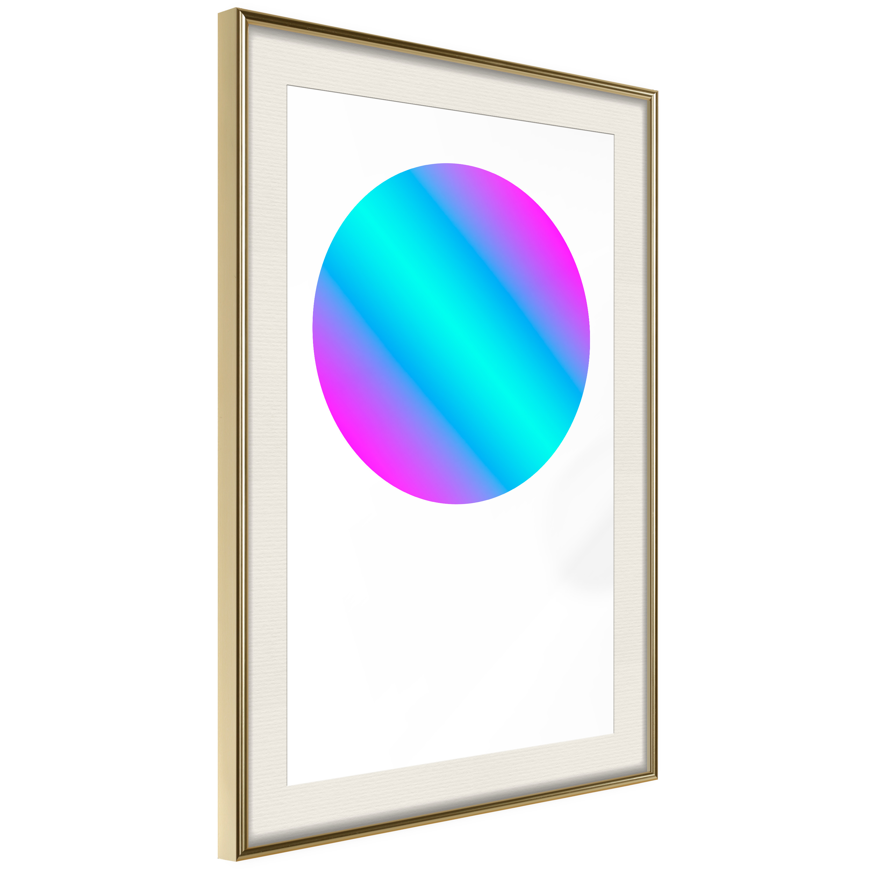 Poster Artgeist Affisch Circle Gradient