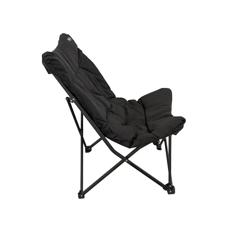 Campingstol Smart Living Lounge Black Edition