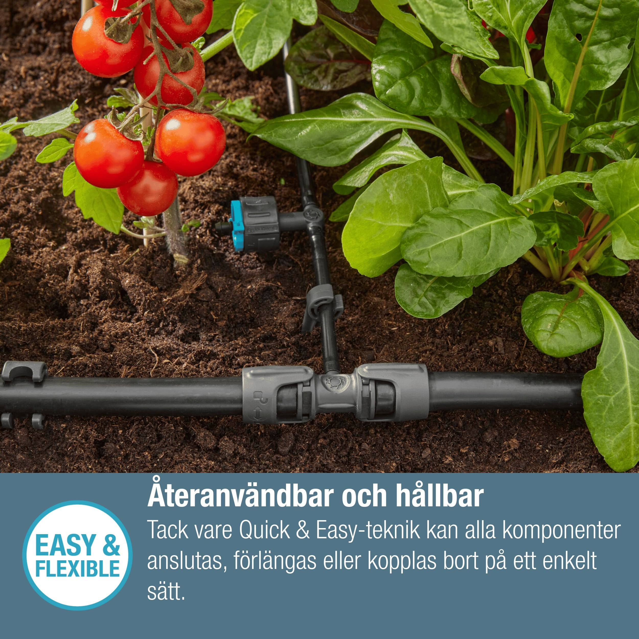Gardena T-koppling reducering 13mm