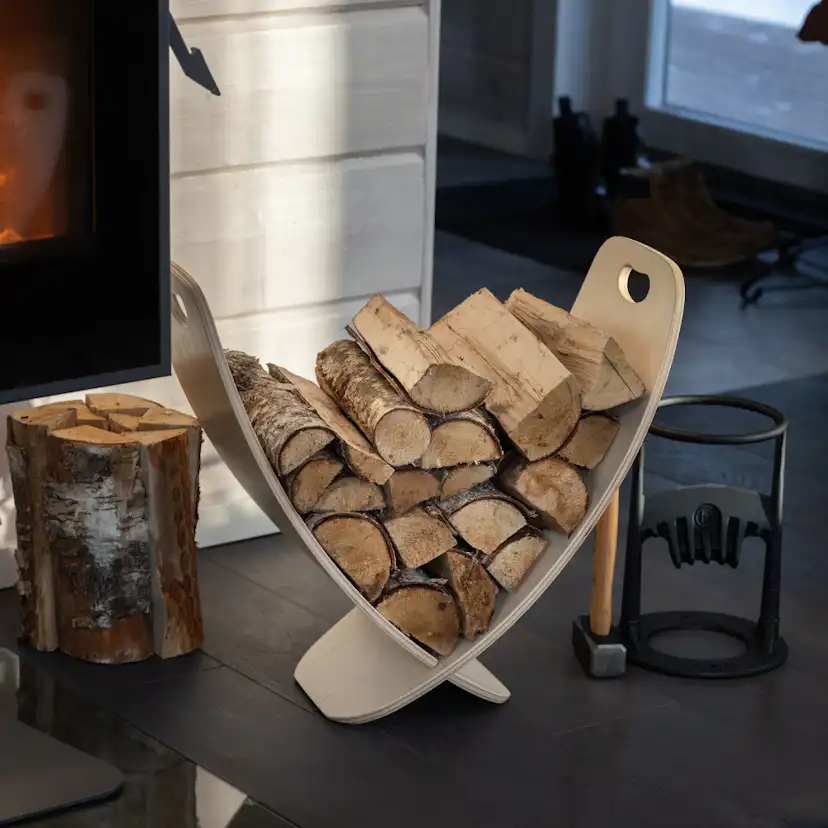 Vedställ Fandango Fire Tools Natur XL
