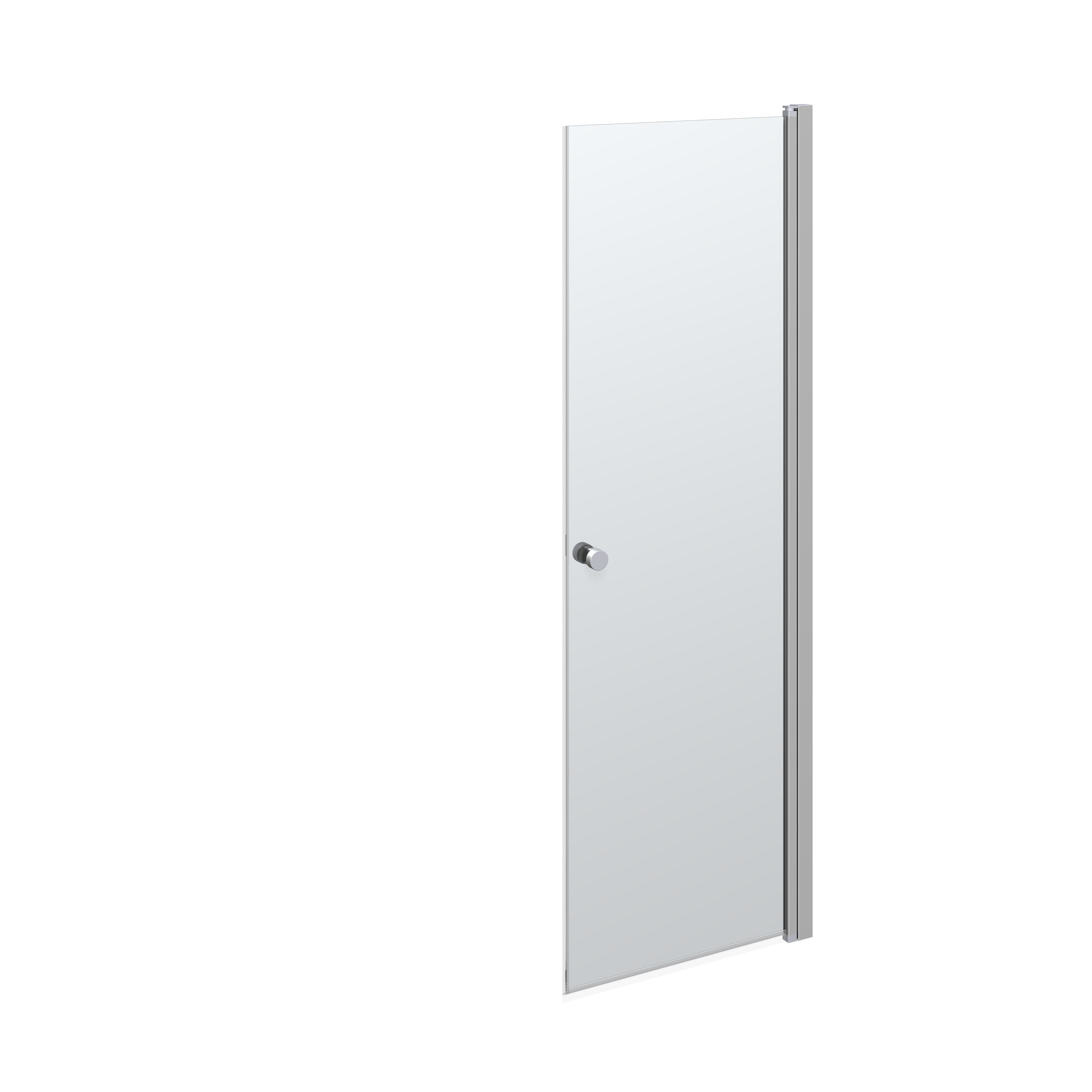 Match slagdörr 200x70 cm Klarglas, 700 mm