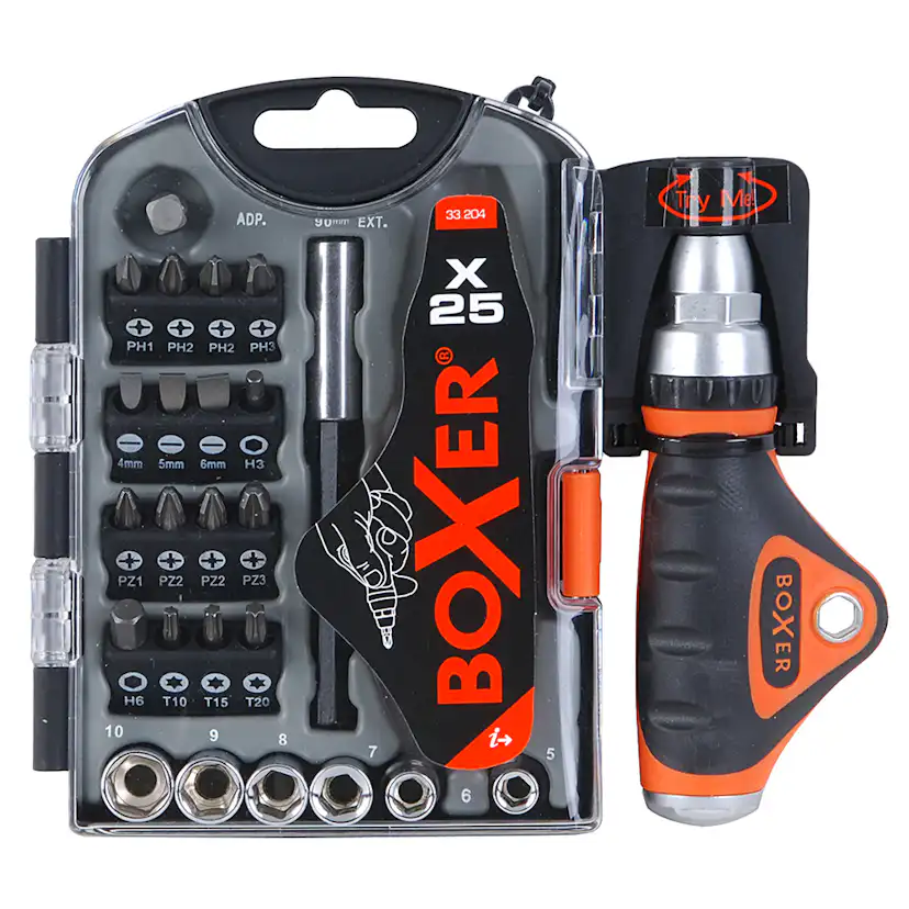 Hyls-/Bitsset Boxer 25-delar