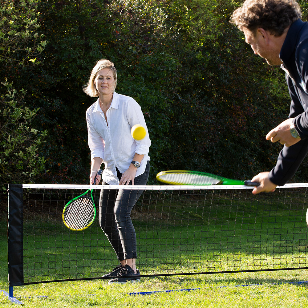 Utomhusspel Sunsport Outdoor Mini Tennis med Nät & Rack