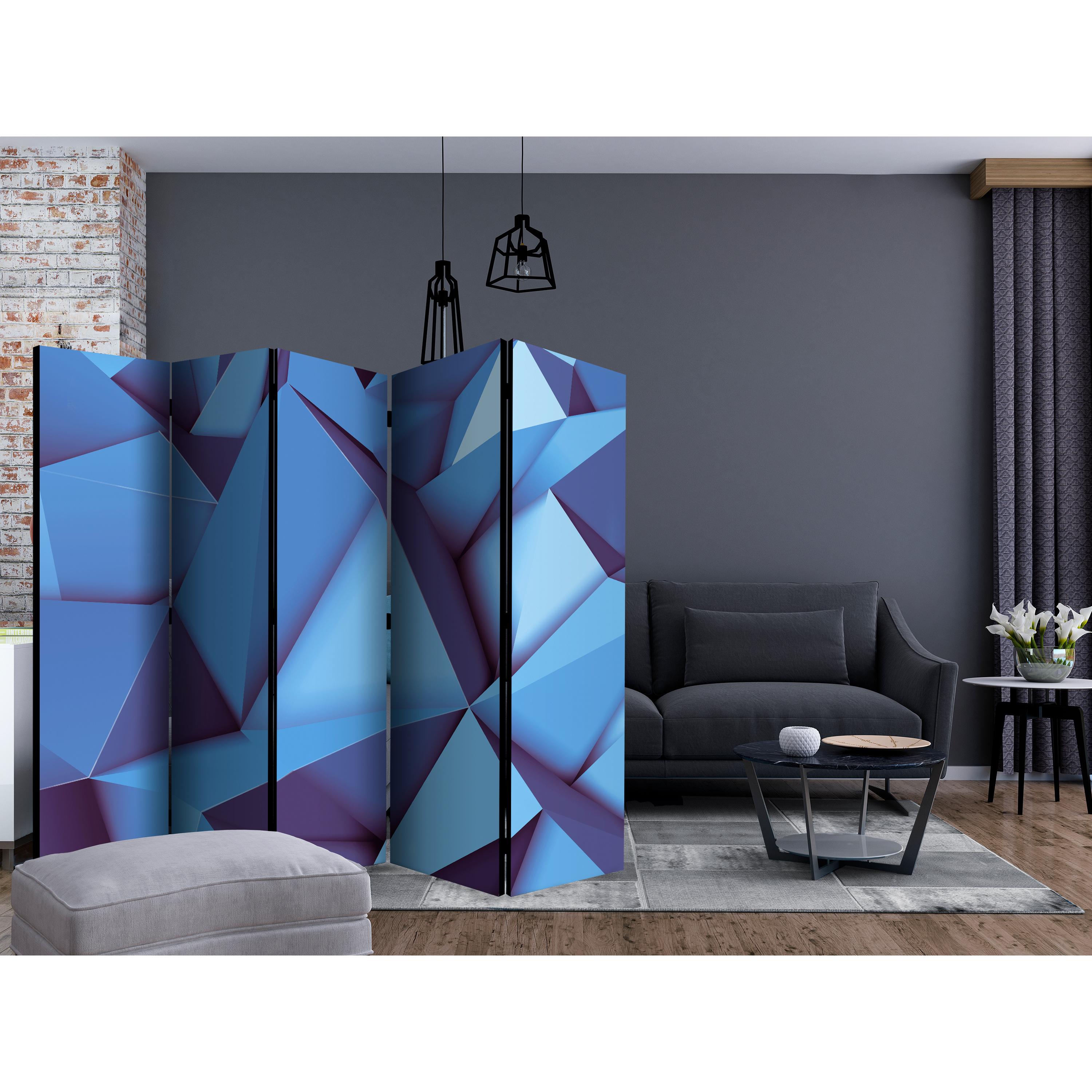 Rumsavdelare Skärmvägg Arkiio Royal Blue II 225x172 cm