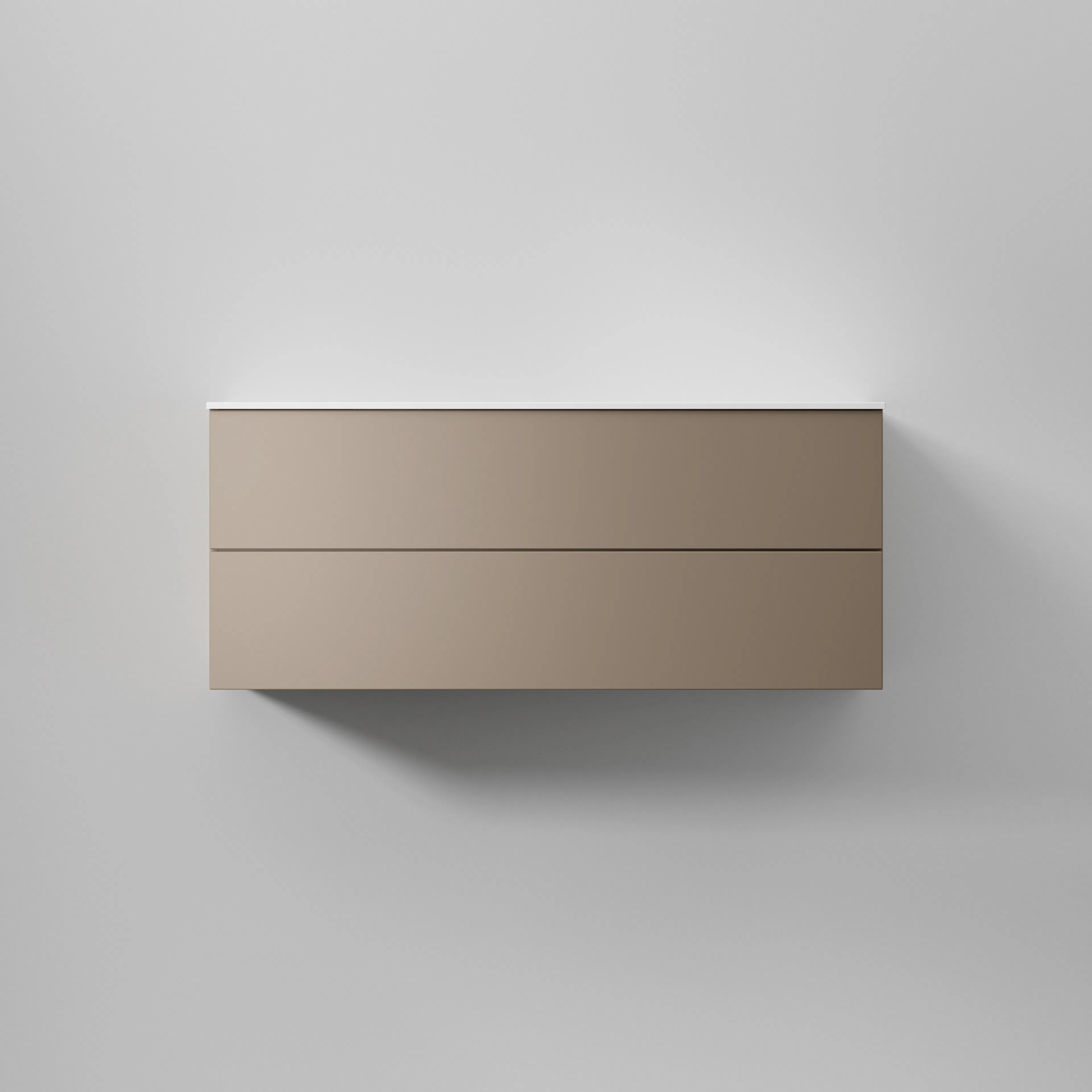 Kommod Core Solid 120 Warm Clay, 2 Lådor Warm Clay, 1200x454x500 mm