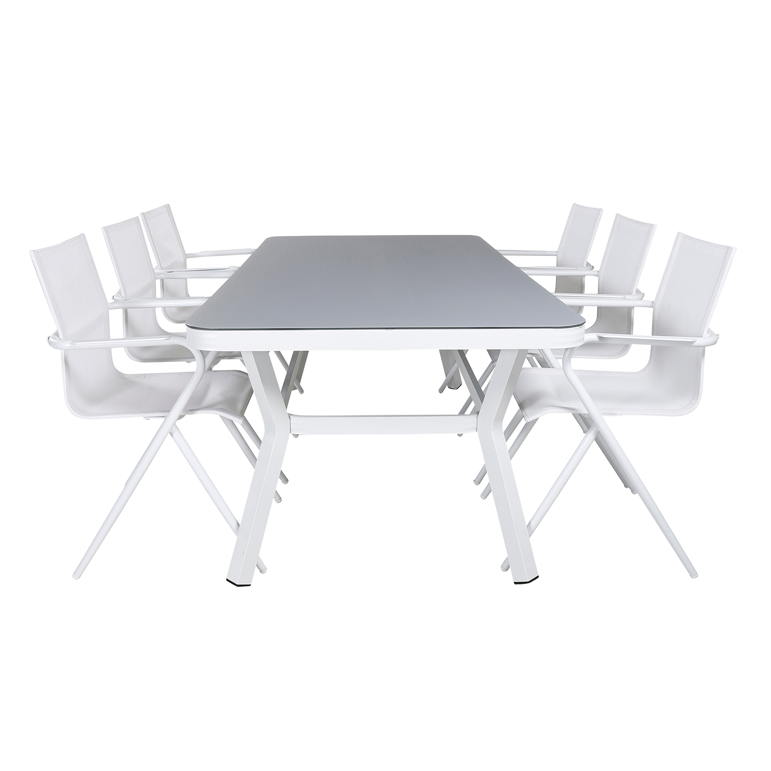 Matgrupp Venture Home Virya 160x90 cm med 6 Alina Matstolar