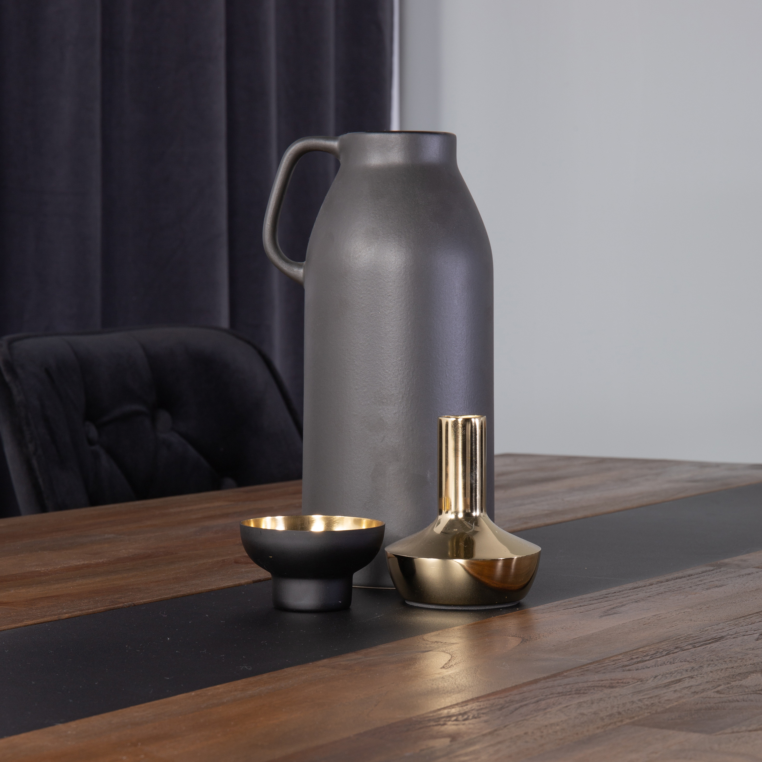 Matgrupp Venture Home Jane med 6 Vera Stolar Sammet