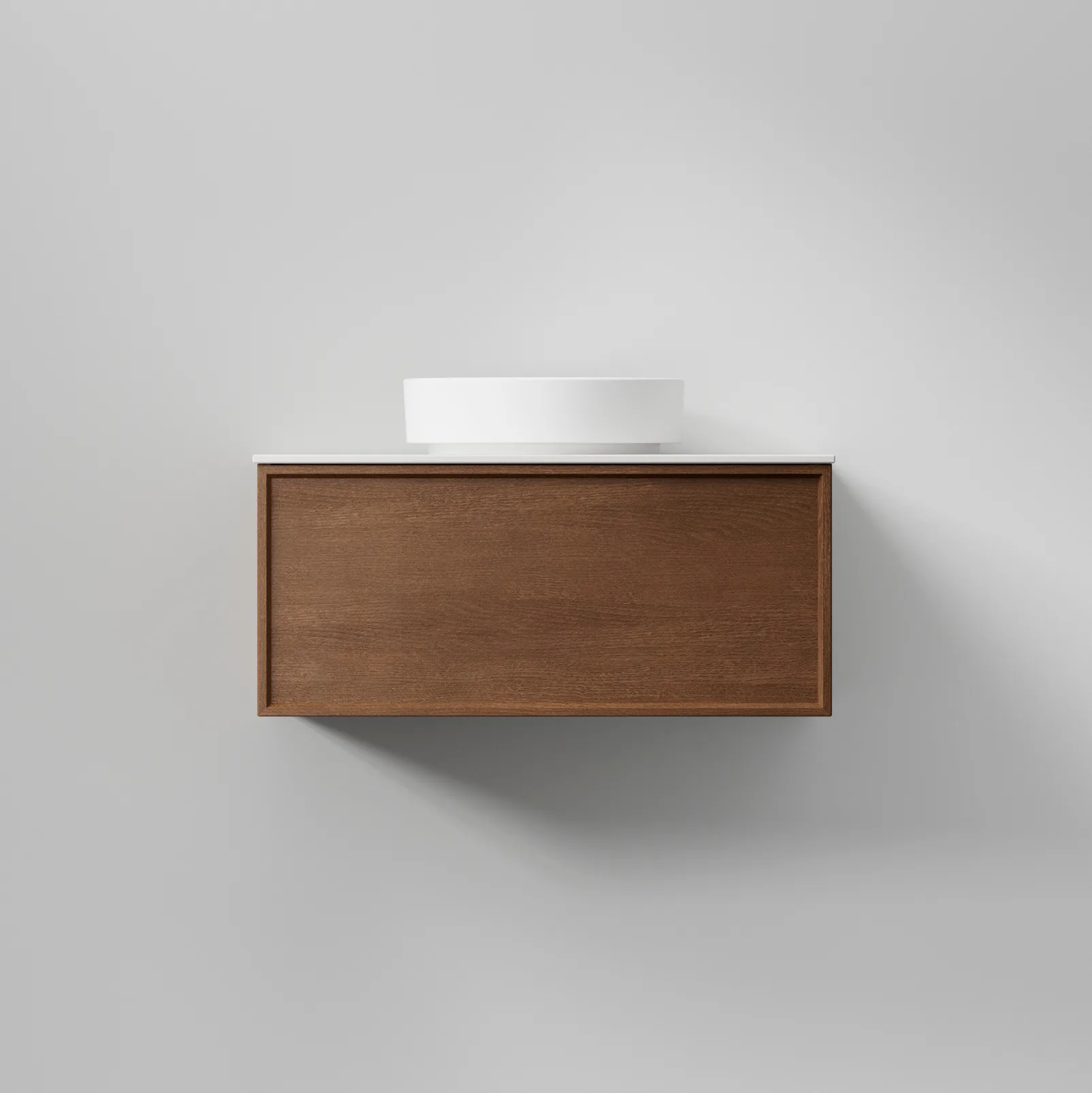AIR Wood 80,Dark Oak, Helfront med 2 lådor,796x350x450 Dark Oak