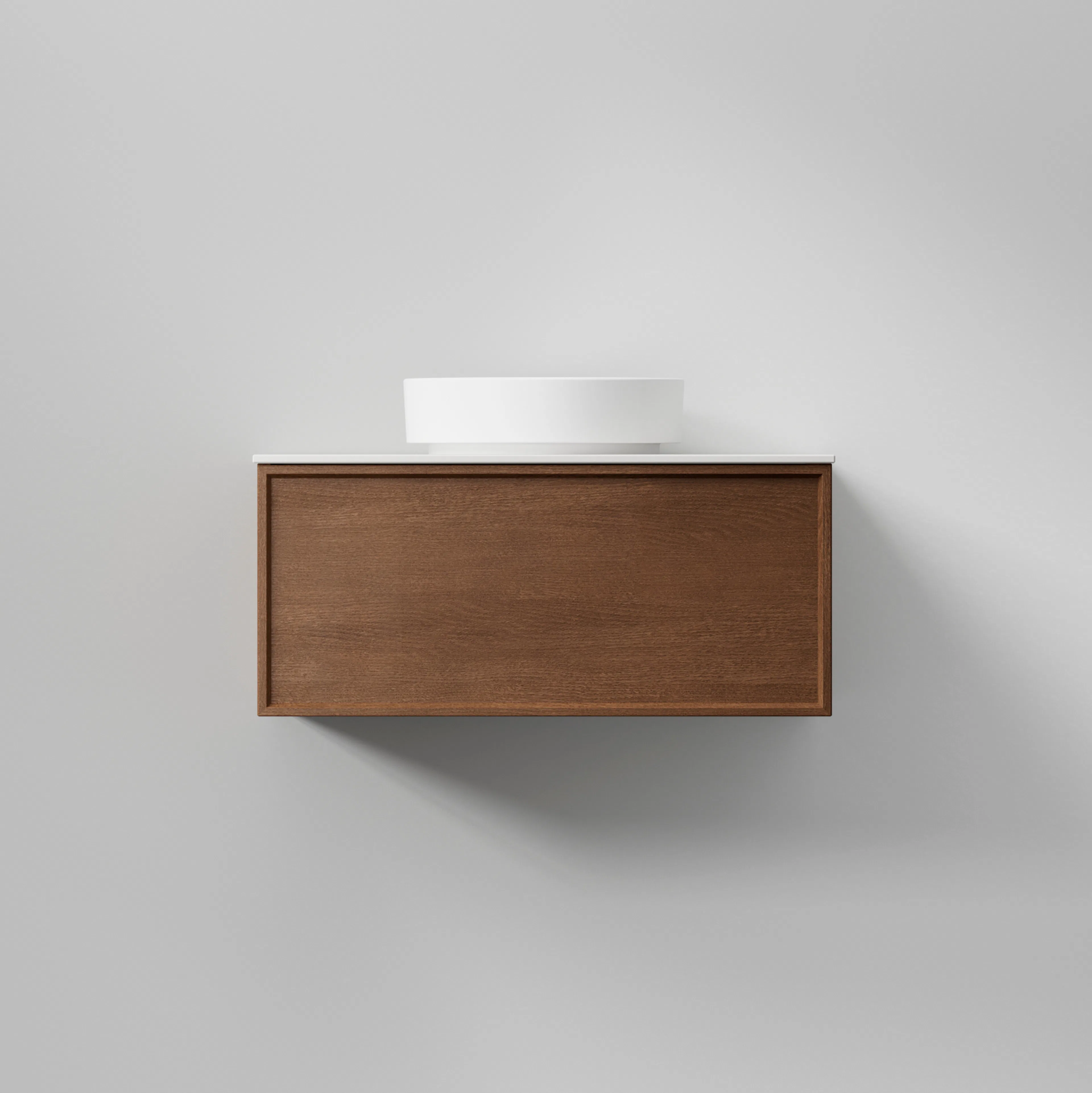AIR Wood 80,Dark Oak, Helfront med 2 lådor,796x350x450 Dark Oak