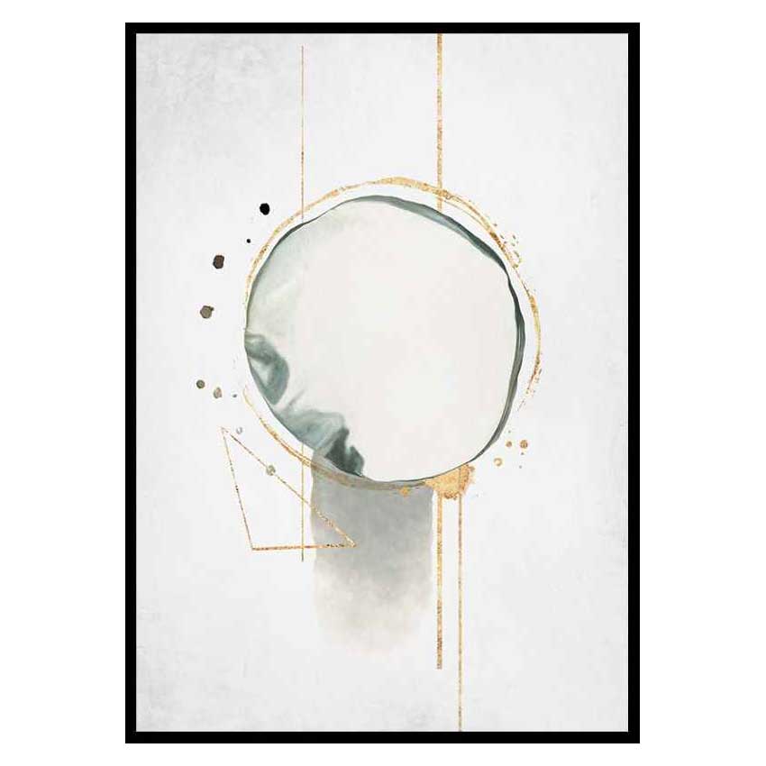 Poster Gallerix Abstract in Layers No3