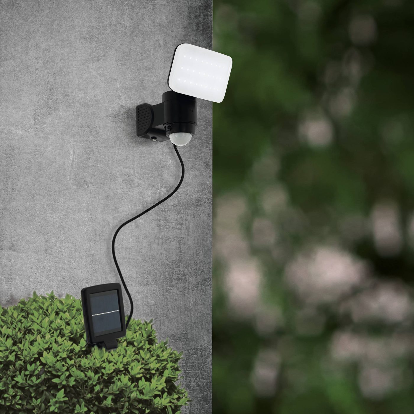 Väggstrålkastare Utebelysning Eglo Casabas med Sensor