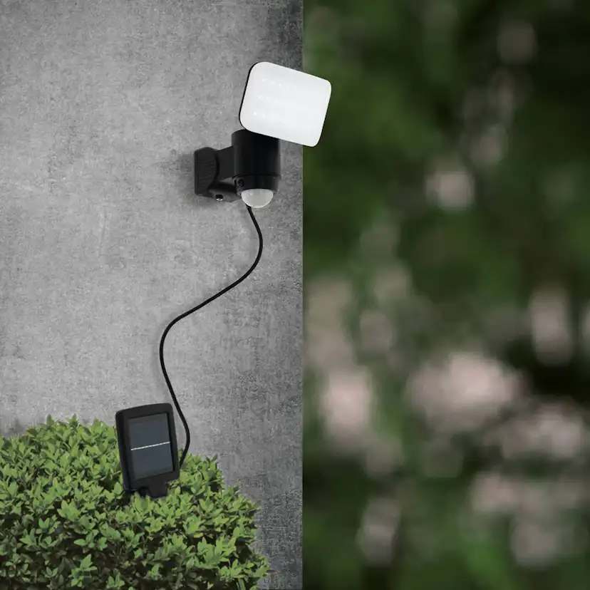 Väggstrålkastare Utebelysning Eglo Casabas med Sensor