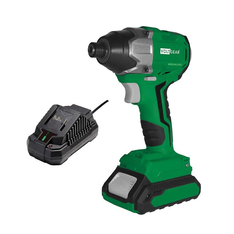 Slagskruvdragare Voltgear 20V Borstfri Batteri 2Ah & Laddare
