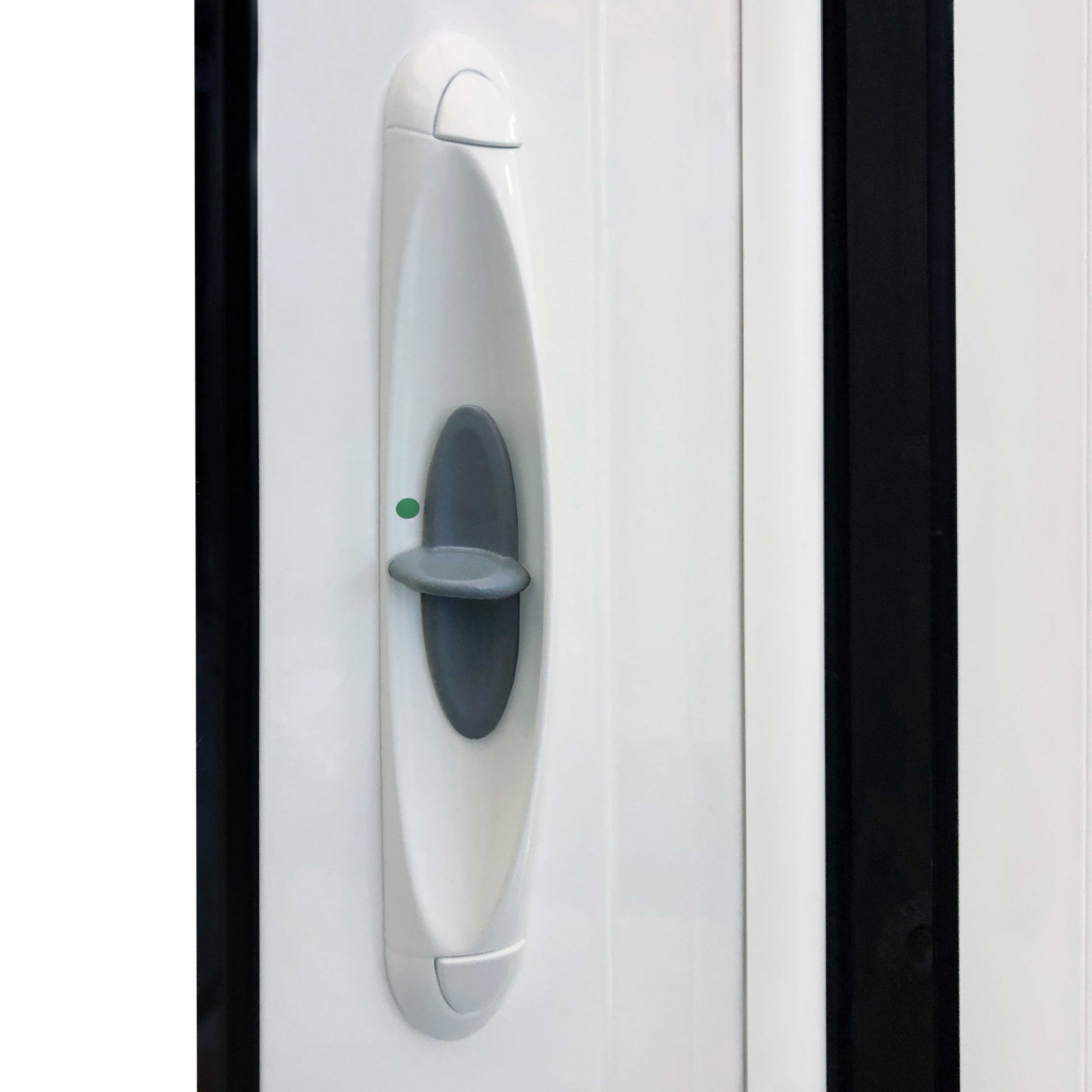 Skjutbart Fönsterparti Halle Thermo 6 Fönster 3 Spår Vit