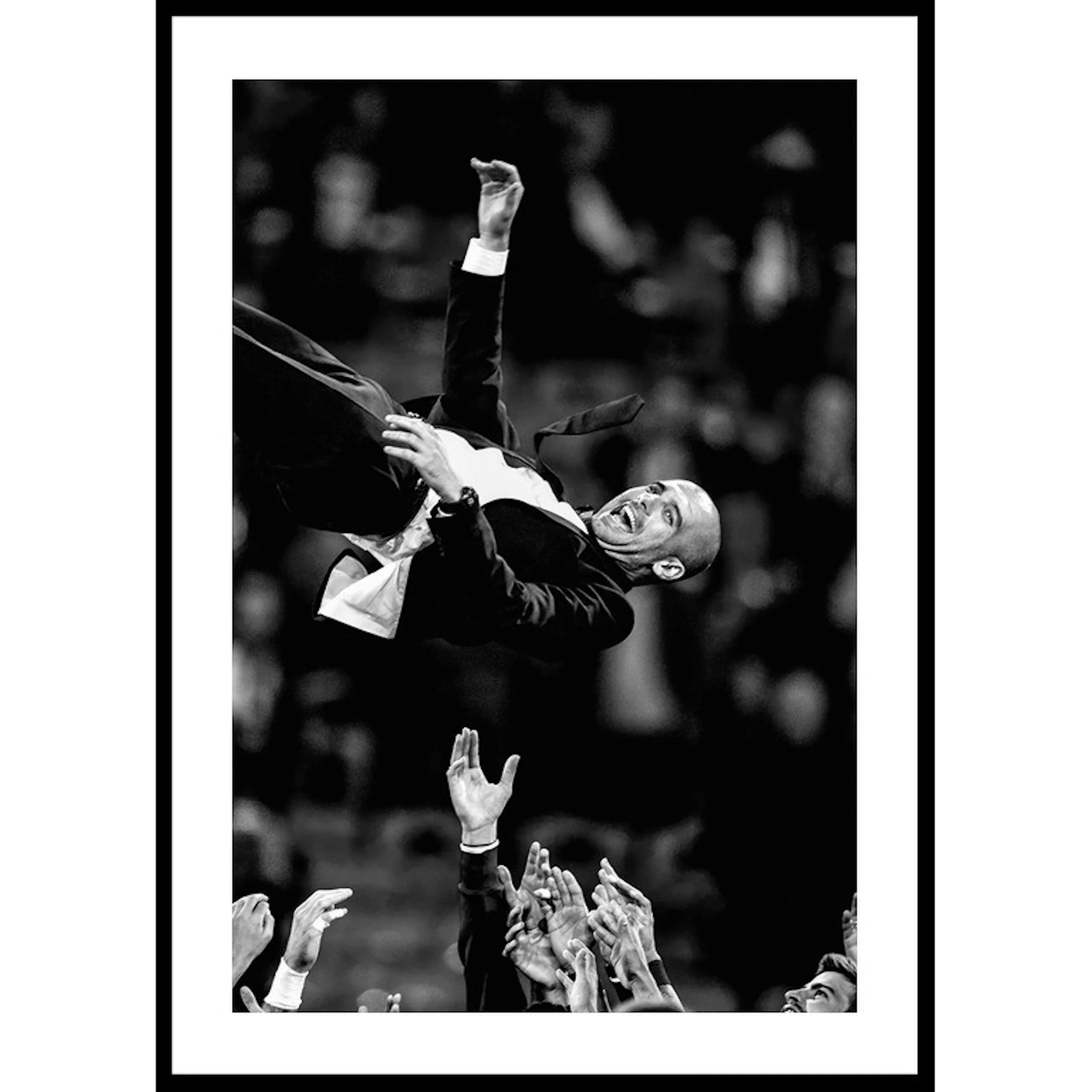 Pep Guardiola Barcelona 2011 70x100 70x100 cm