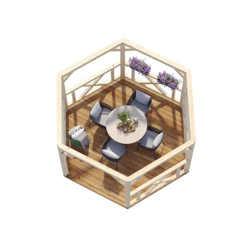 Paviljong Betty 9,9 m2 Obehandlad