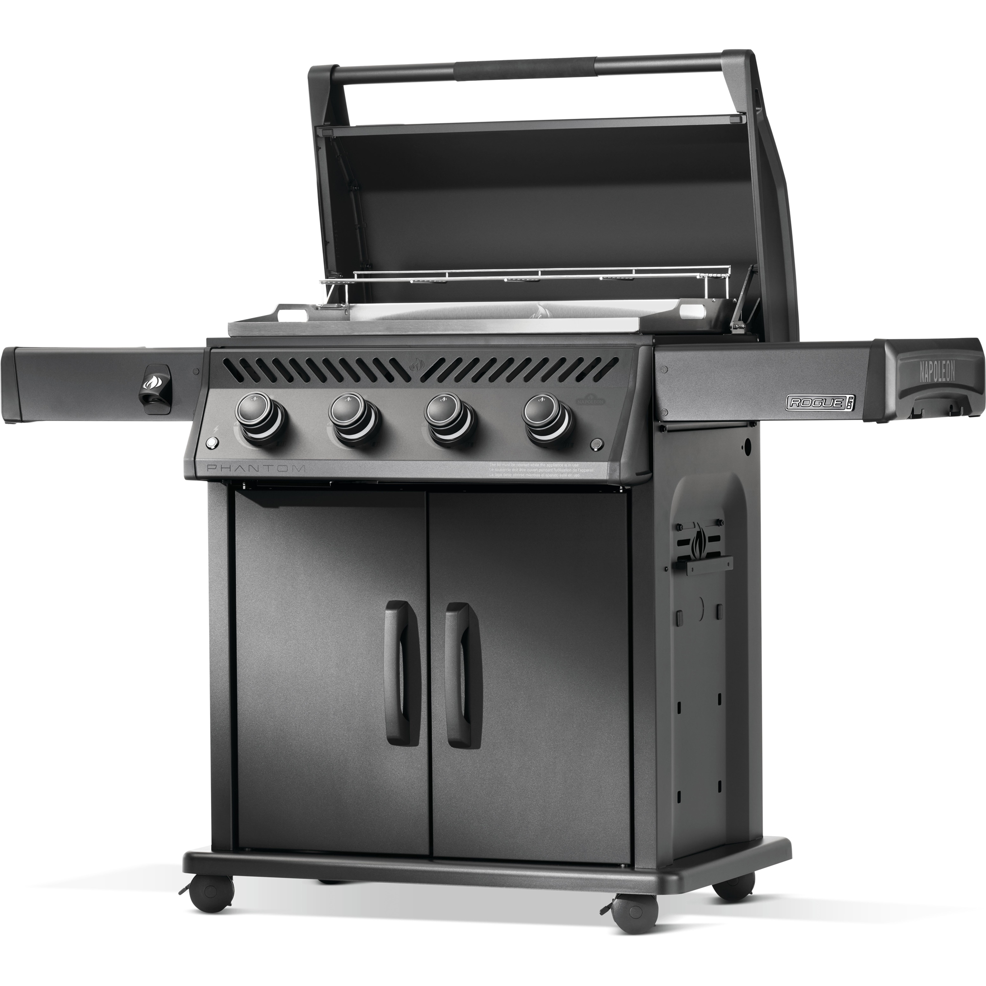 Gasolgrill Napoleon Rogue PRO Phantom Plancha