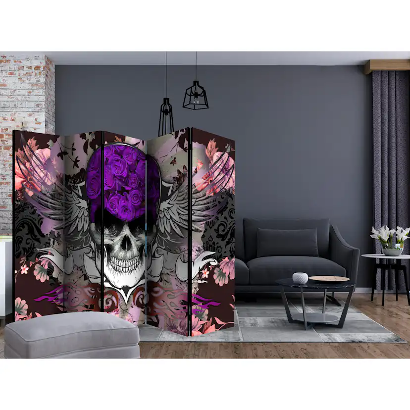 Rumsavdelare Skärmvägg Arkiio Corpse Skull II 225x172 cm