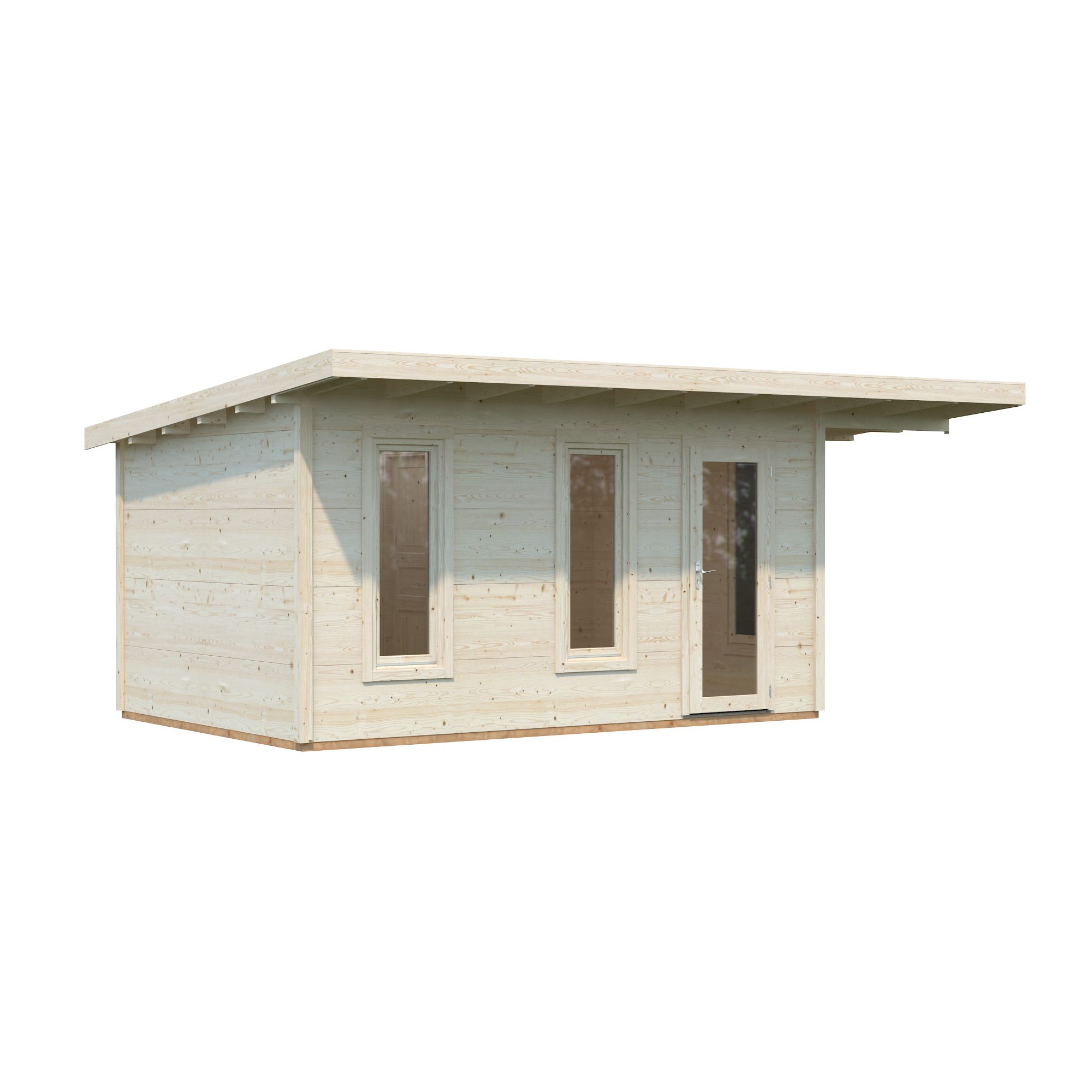 Trädgårdshus Palmako Grace 13,4+4,1 m2