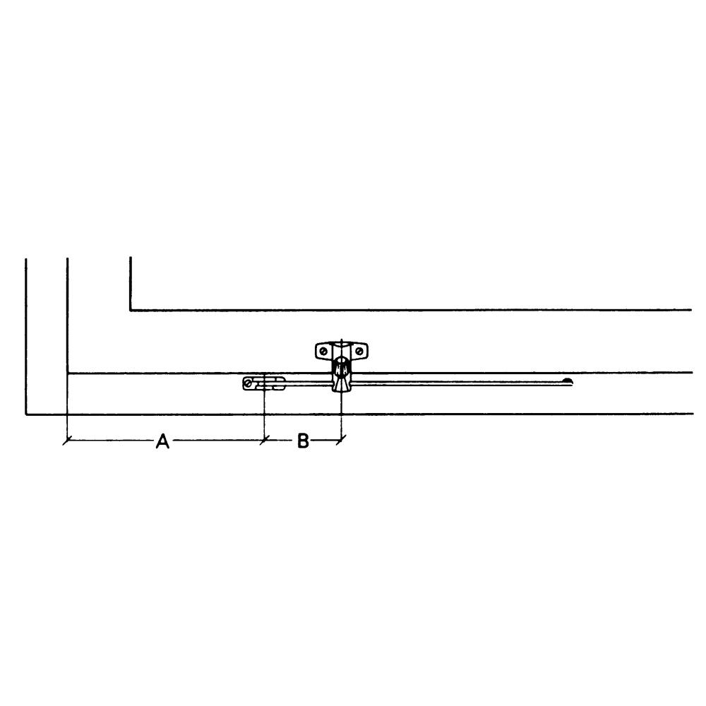 Fönsterhållare ASSA ABLOY Fix 220