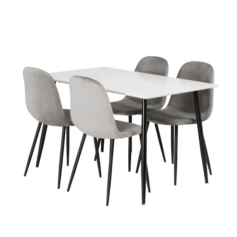 Matgrupp Venture Home Pobbie med 4 Stolar
