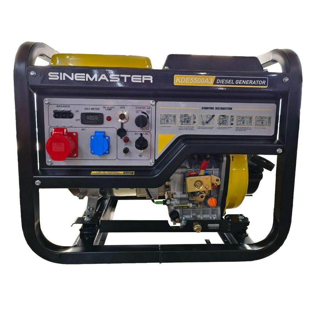 Elverk Sinemaster KDE5500A3 400V