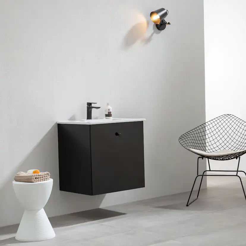 Tvättställsskåp Bathlife Fröjd Mattsvart