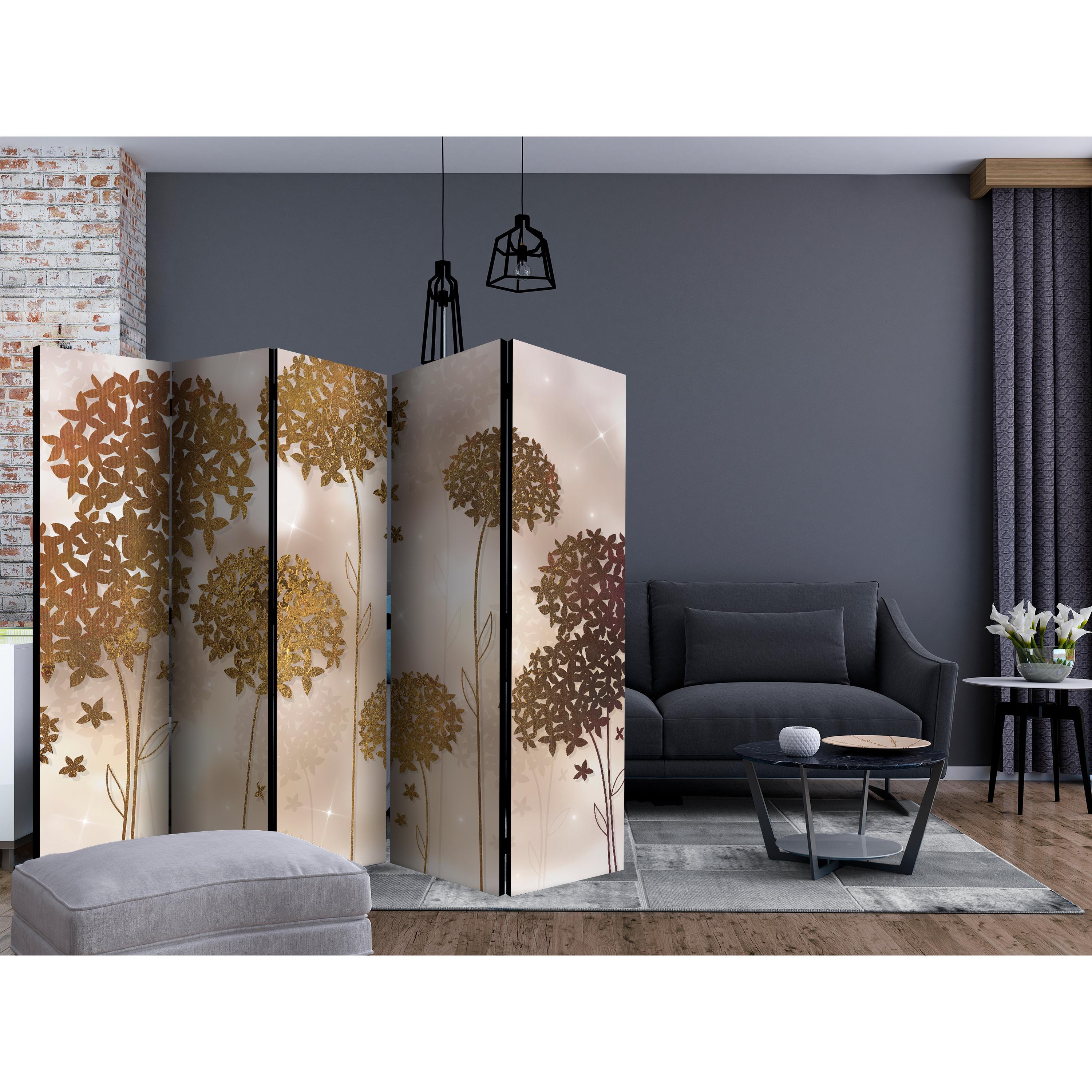 Rumsavdelare Skärmvägg Arkiio Golden Garden II 225x172 cm