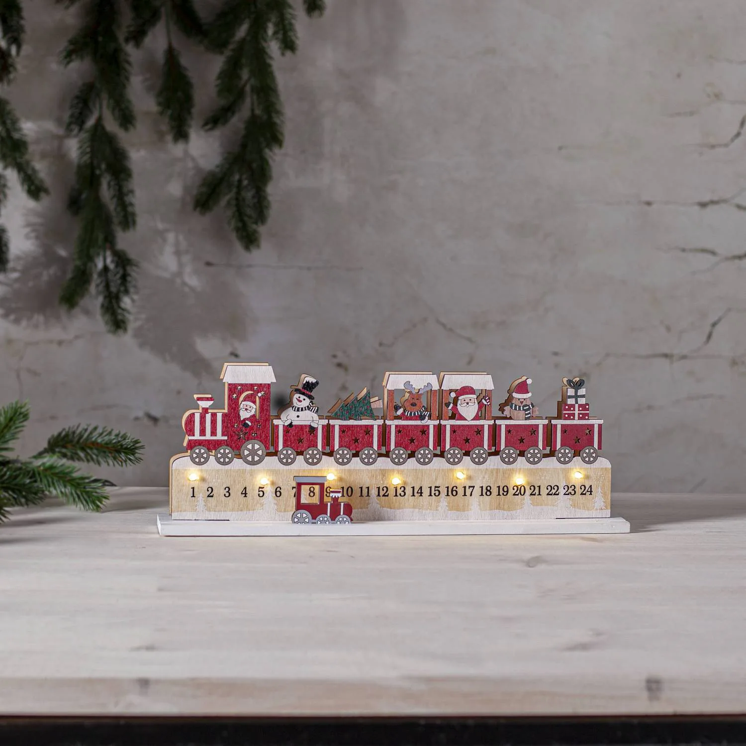 Adventsljusstake Star Trading Jolly Julkalender