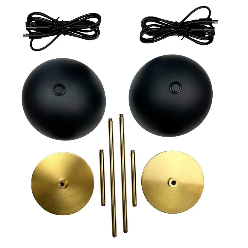 Bordslampa Dyberg Larsen Along Mini 2-pack LED och Touchfunktion